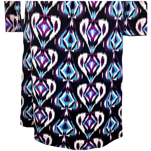 TORY BURCH 100% SILK MIDI DRESS EXCELLENT USED CONDITION SIZE MEDIUM - Picture 11 of 14